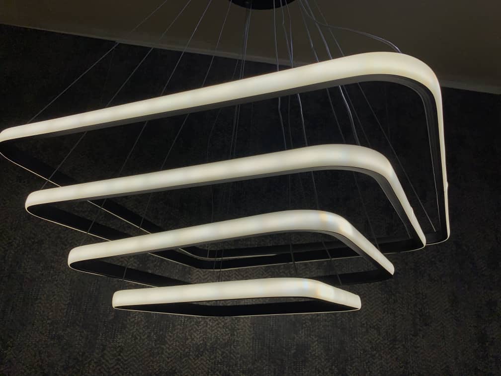 لوستر چهار طبقه ال ای دی